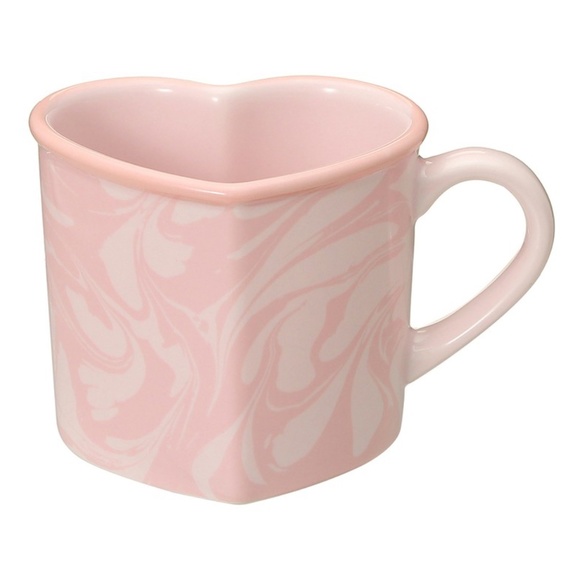 Starbucks Other - STARBUCKS JAPAN 2021 VALENTINE HEART MARBLE MUG